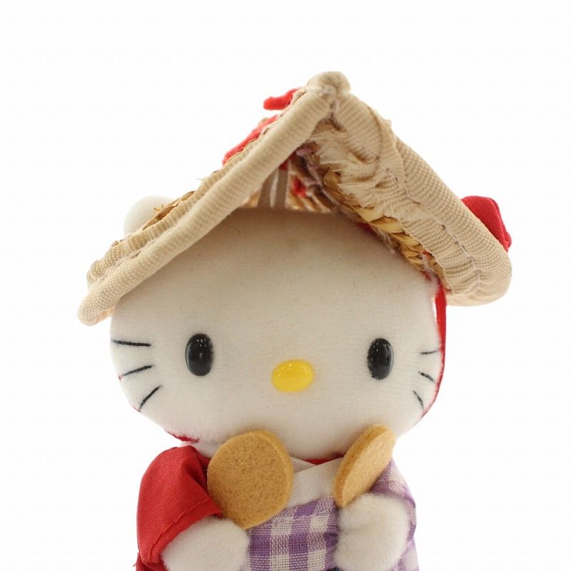 希少ハローキティご当地福岡限定　博多どんたく　ぬいぐるみ大きめ高さ30cmぐらい 希少ハローキティご当地福岡限定 博多どんたく ぬいぐるみ大きめ高さ