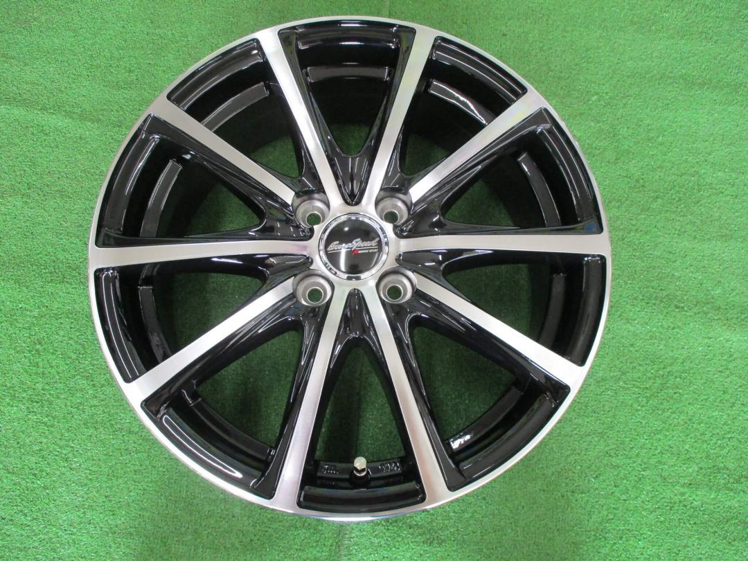 ♥展示品 ユーロスピードV25 6J-16 4H100 43 ライズ ロッキー ホイール 4本 Y98 大和店