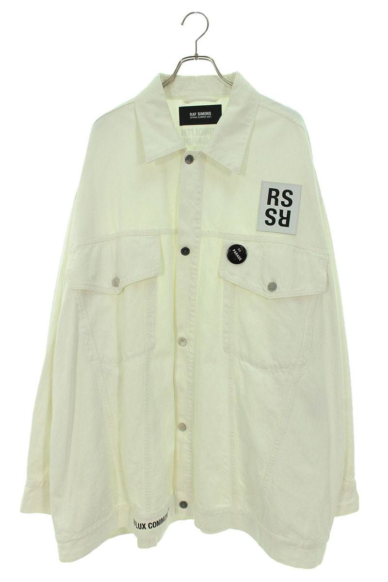 RAF SIMONS (ラフシモンズ) 21SS OVERSIZED DENIM JACKET バッチ  
