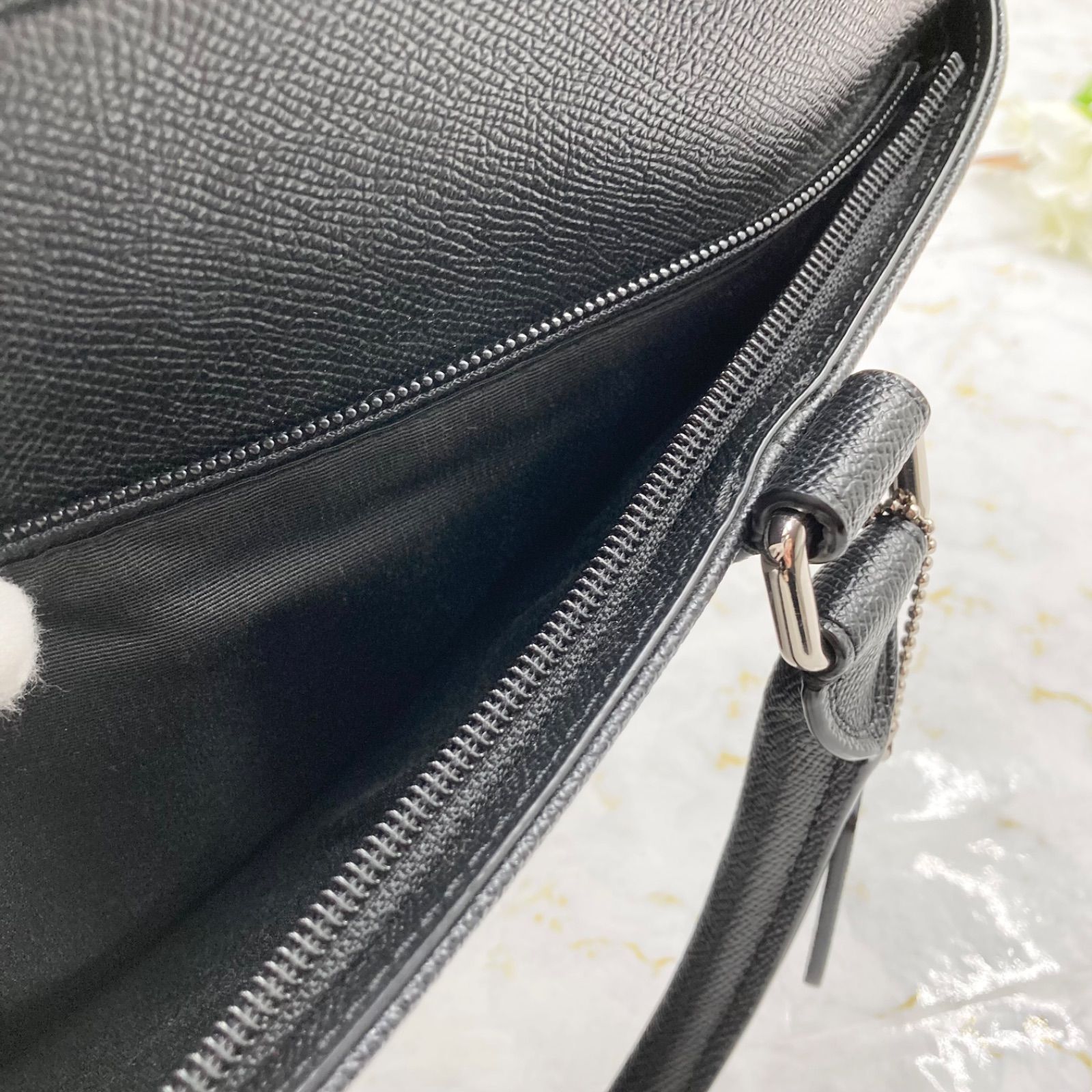 極美品❗️ COACH コーチ F59057 ペリー スリム レザー 2WAY 