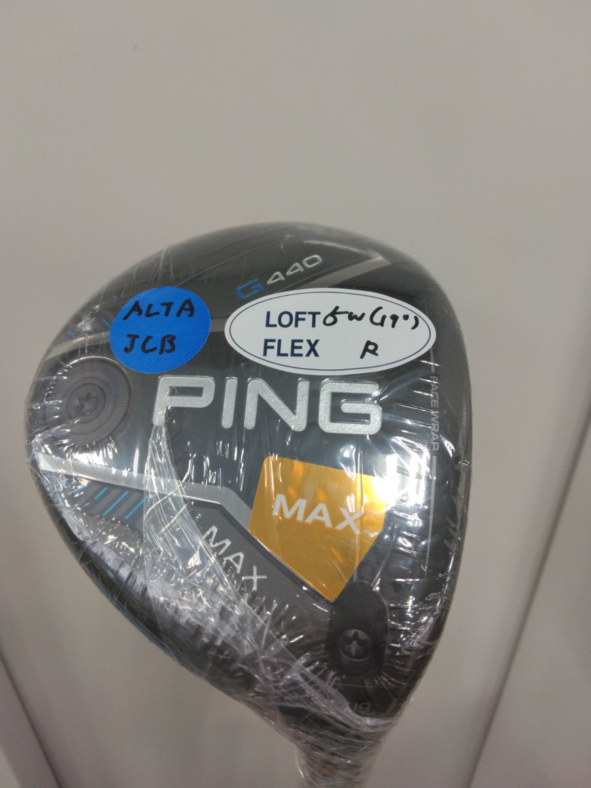 Fw【新品未使用品】ピン PING G440 MAX 5W ﾛﾌﾄ 19° ALTA JCB ﾌﾚｯｸｽ R