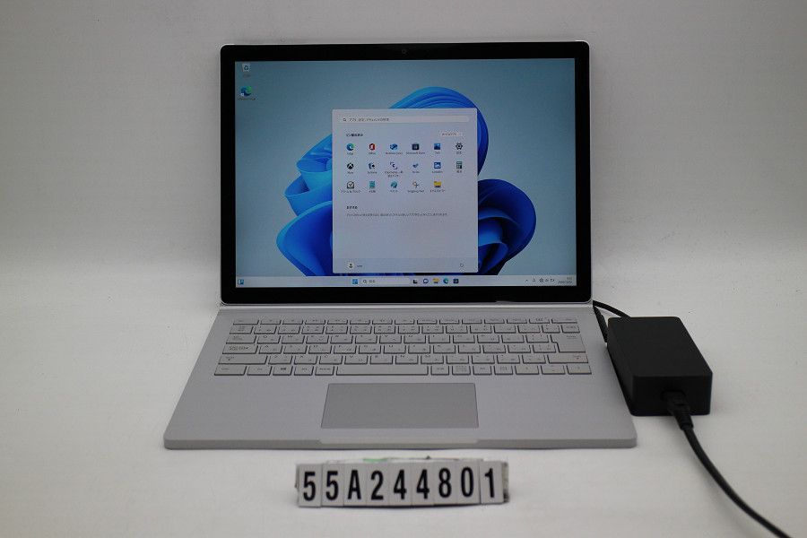 Microsoft Surface Book 2 Core i7 8650U 1.9GHz/16GB/512GB(SSD)/13.5W/(3000x2000) タッチパネル/Win11 【55A244801】
