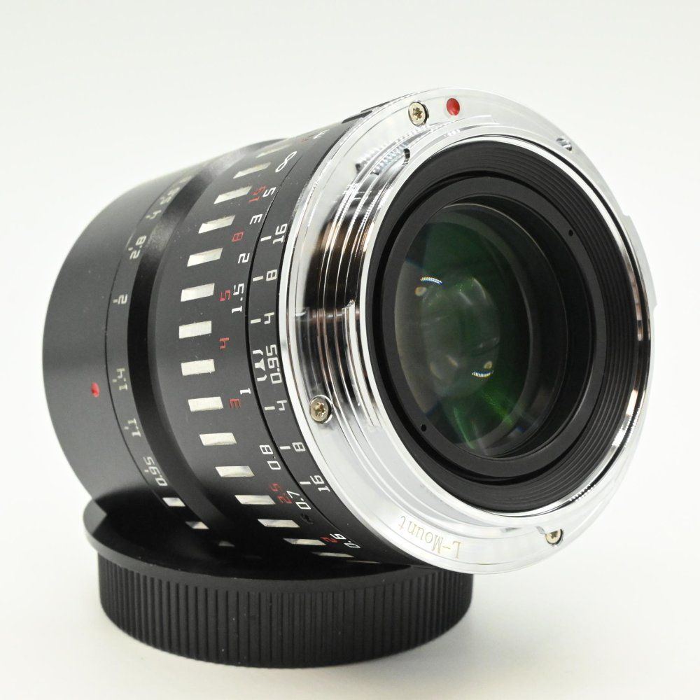 TTArtisan 50mm f 0.95 C Lマウント APS-C ブラック×シルバー レンズ 銘匠光学 2年保証 ANARI_COM_TR