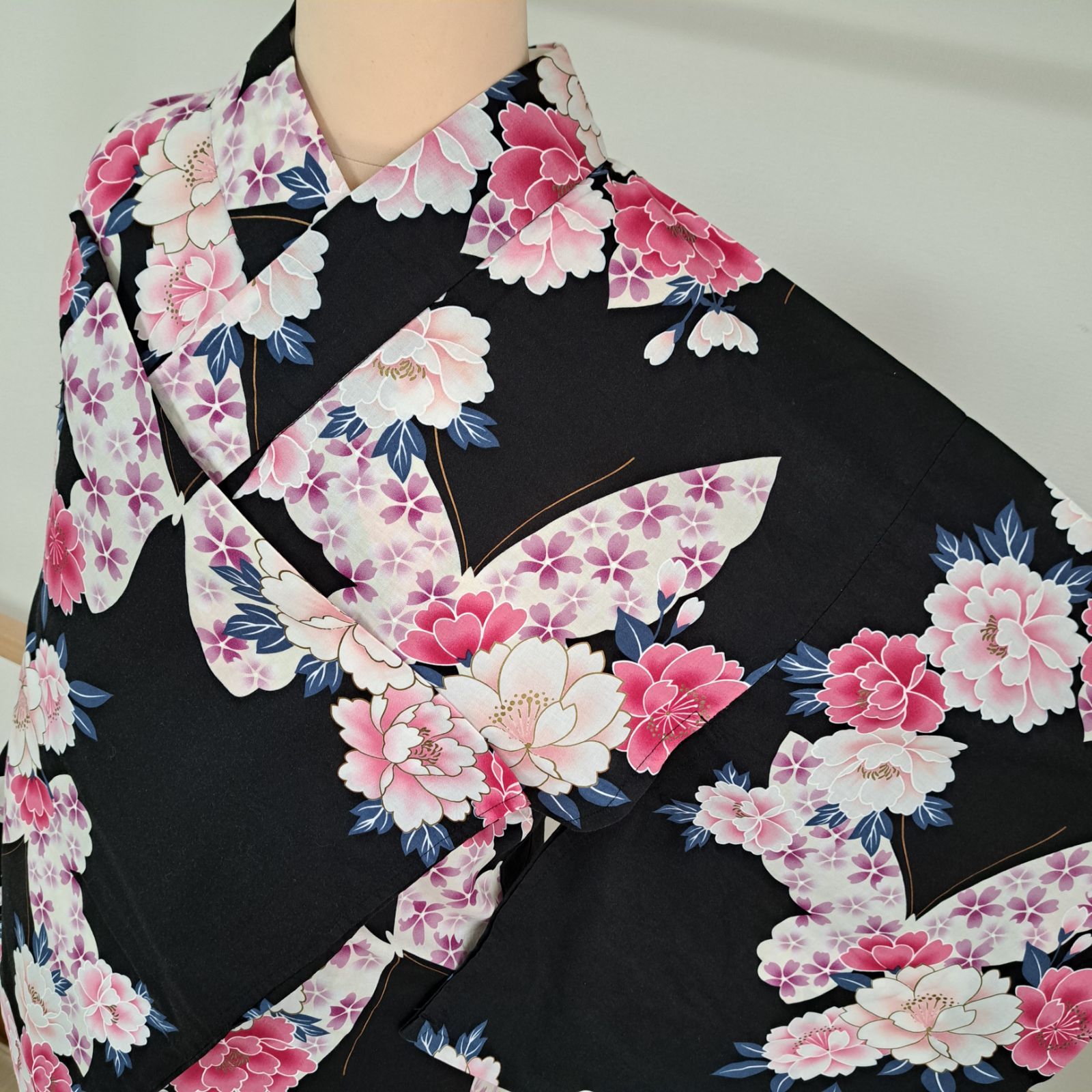 浴衣☆プレタ☆新品☆綿麻☆花柄☆裄67cm☆単衣☆夏着物☆夏祭り☆レディース 浴衣 レディース 女性用 Scena ターコイズブルー 青 青緑 向日葵