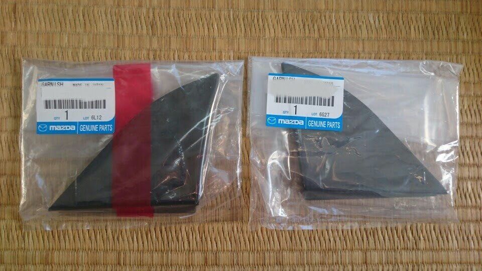 ○新品 マツダ FC3S サバンナ RX-7 純正 ドアミラー インナーセイル