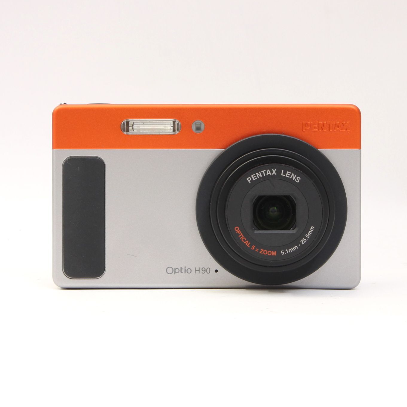 PENTAX ペンタックス Optio H90 オレンジ×シルバー コンパクト