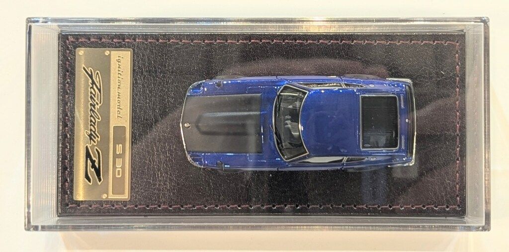ignition model 1/64 Nissan Fairlady Z (S30) Blue Metallic IG2311