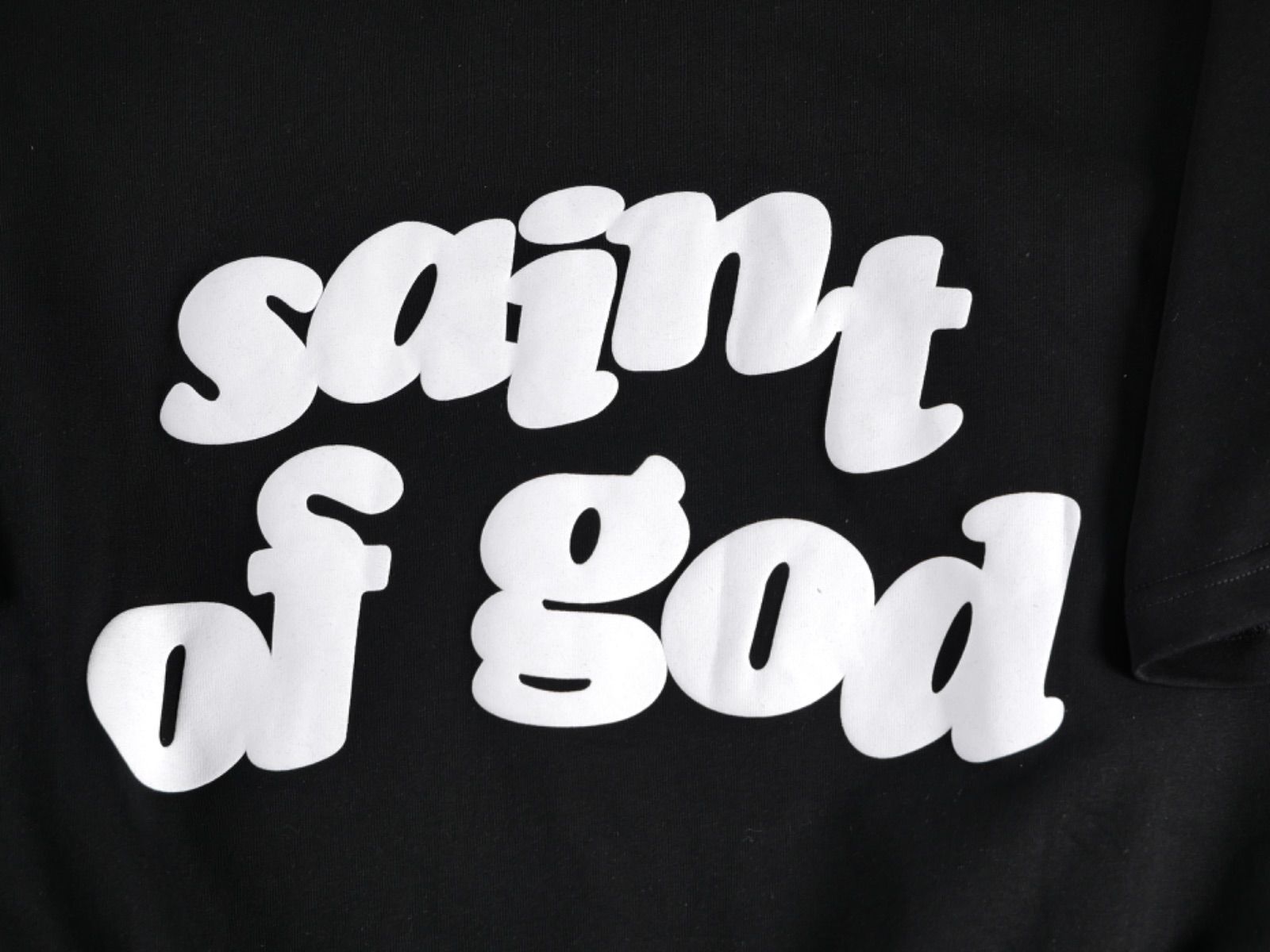 SAINTMICHAEL×Fear of God セントマイケル　 フィアオブゴット ESSENTIALS（エッセンシャルズ） Tシャツ　ブラック激レア☆限定販売商品！