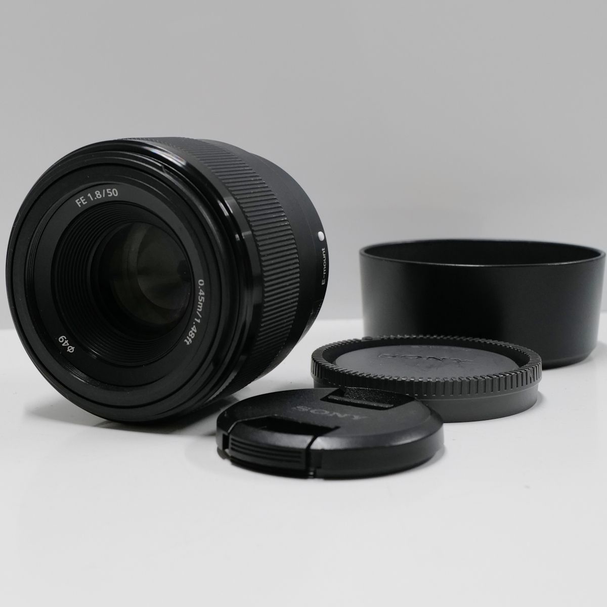 SEL50F18F SONY デジタル一眼α用レンズ USED美品 FE 50mm F1.8 E