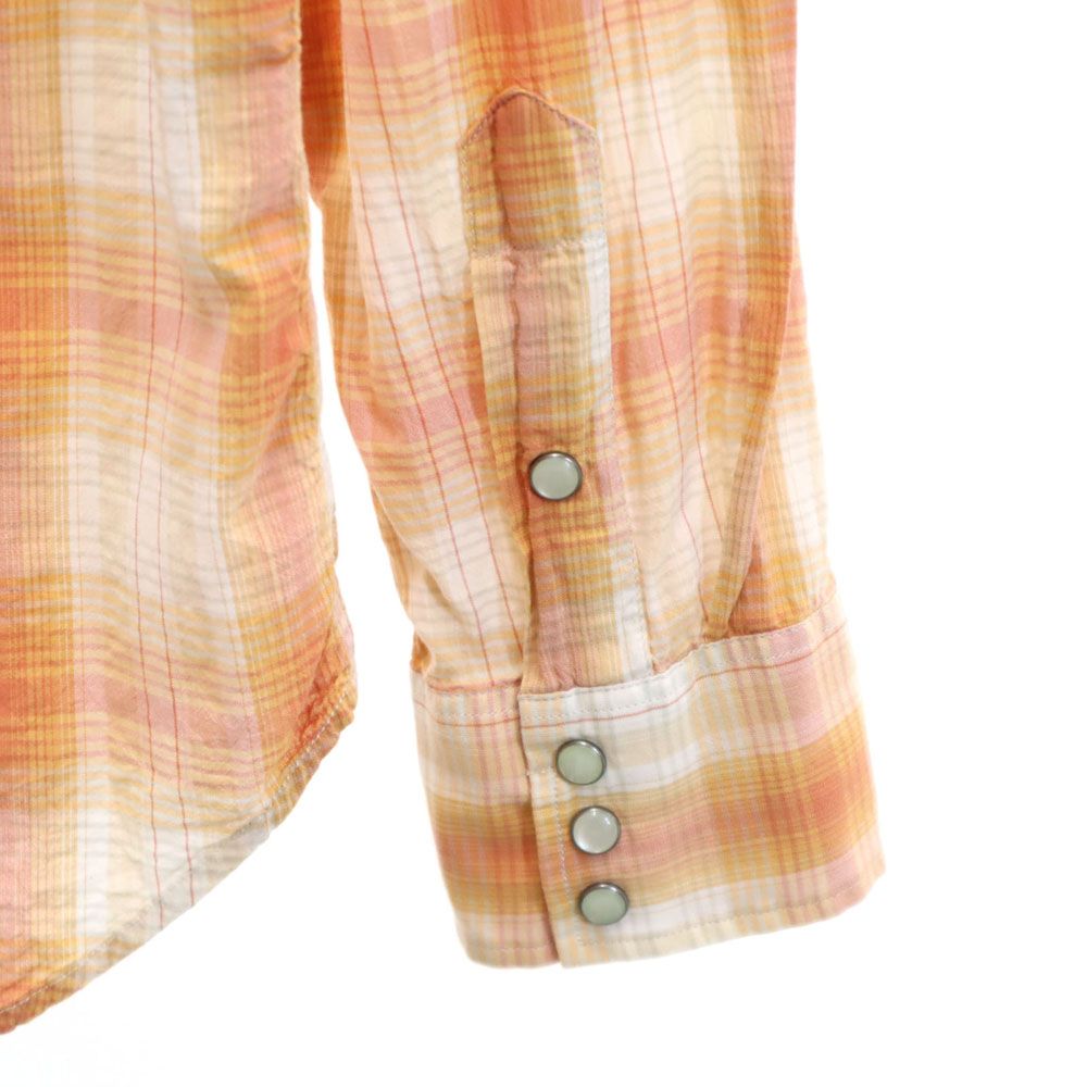 RRLチェック柄長袖ウエスタンシャツ M 【公式通販】