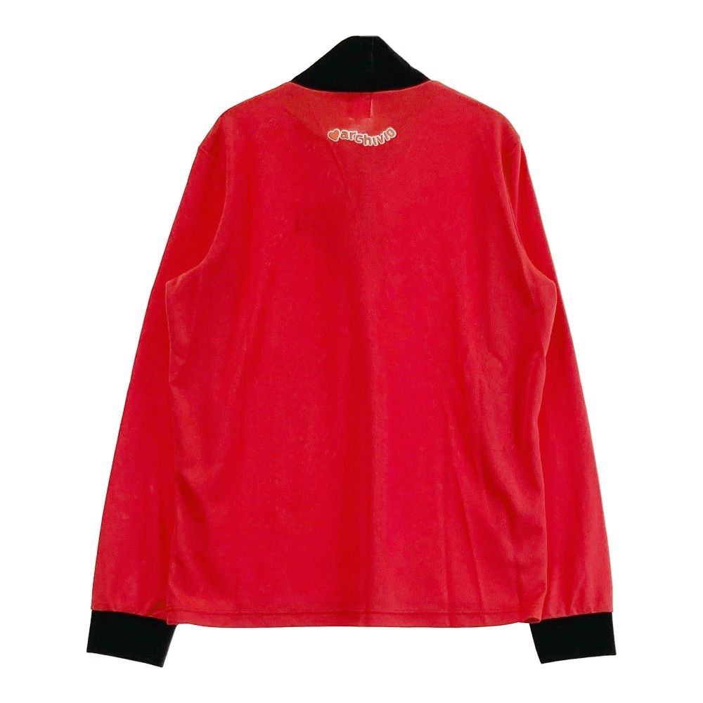 新品 アルチビオ archivio ポロシャツ レッド 長袖 サイズ40 【公式通販】