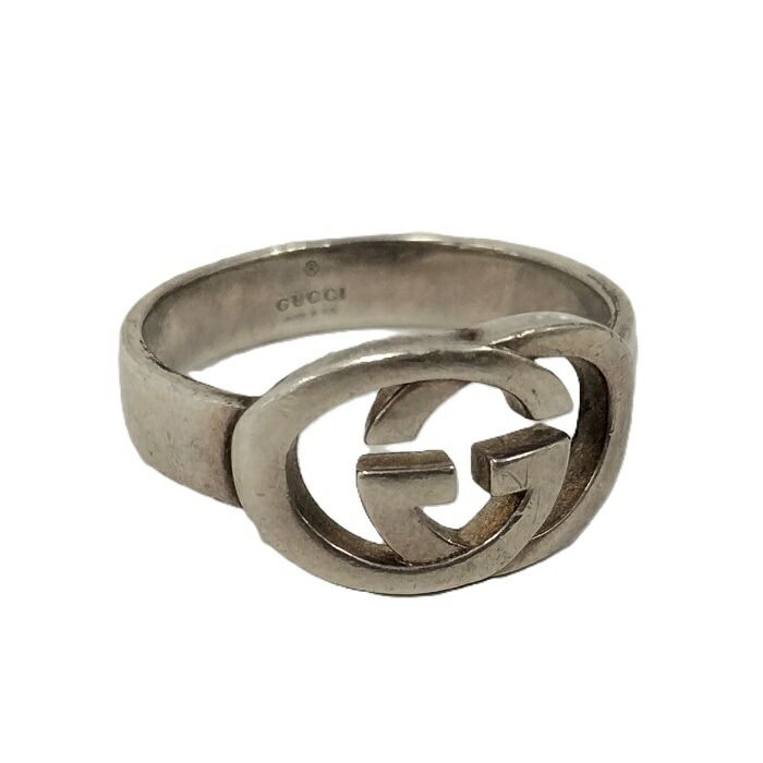 GUCCI インターロッキングG ブリット リング SV925 シルバー 190483