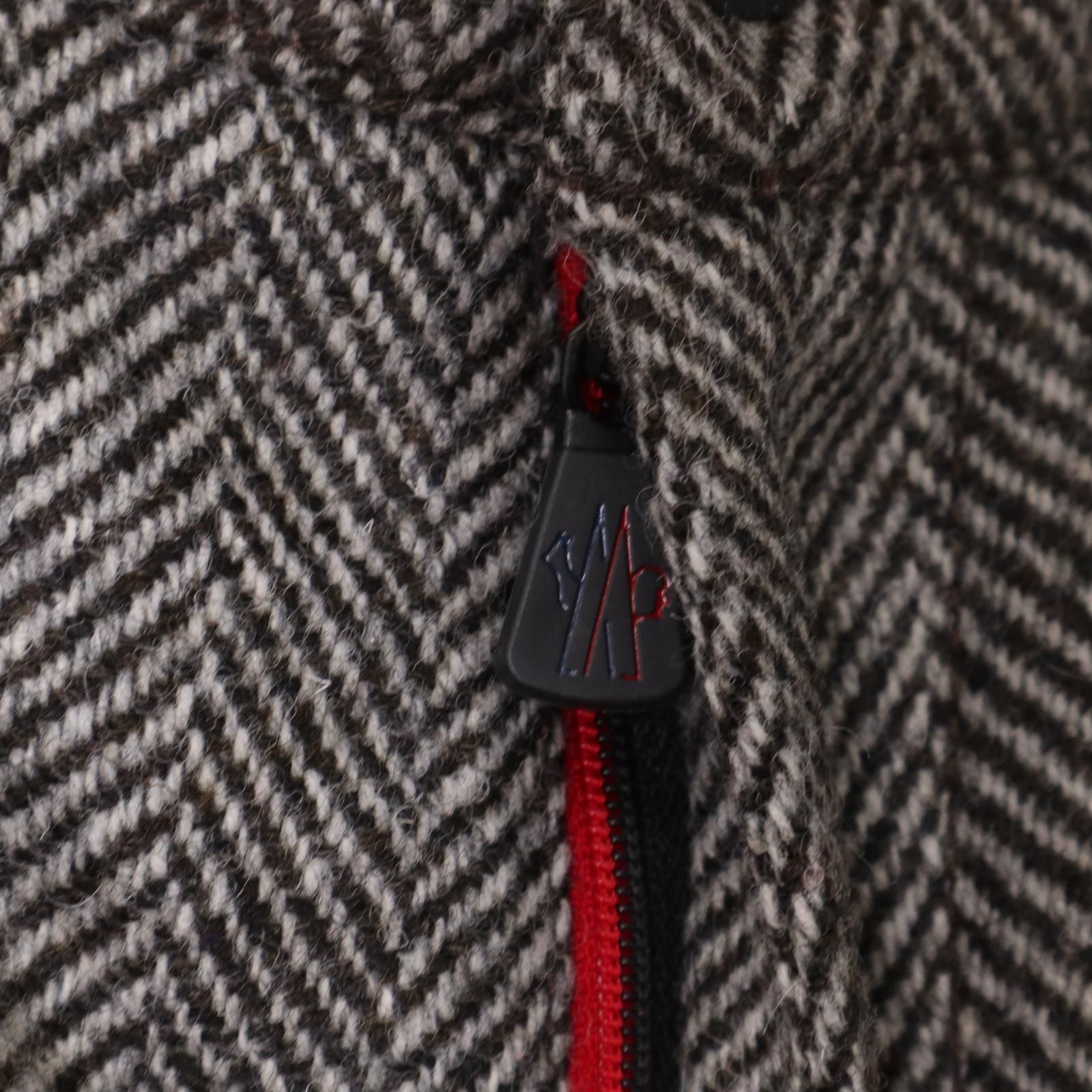 00年代 モンクレール ウールカーゴ パンツ 千鳥格子