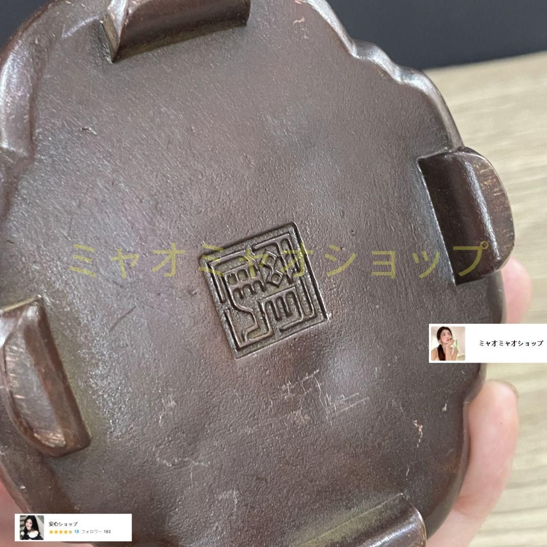 青磁瑞獅子茶道香炉 盤香炉 檀香炉 茶道具 香道具 工芸品 置物