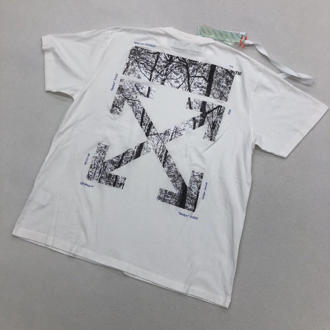 off white woods arrow tee 2020 hankyu - メルカリ