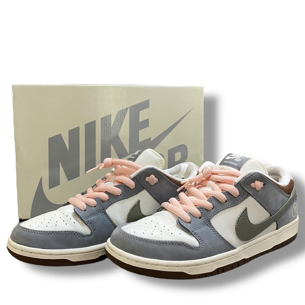 28cm NIKE SB × YUTO HORIGOME DUNK LOW PRO QS Wolf Grey FQ1180-001