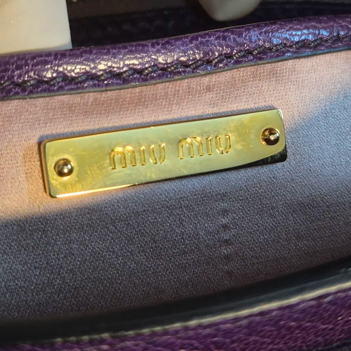 MIU MIU★ミュウミュウ マドラス トートバッグ MIU MIU(ミュウミュウ) マドラス ツーウェイ 2WAY トートバッグ