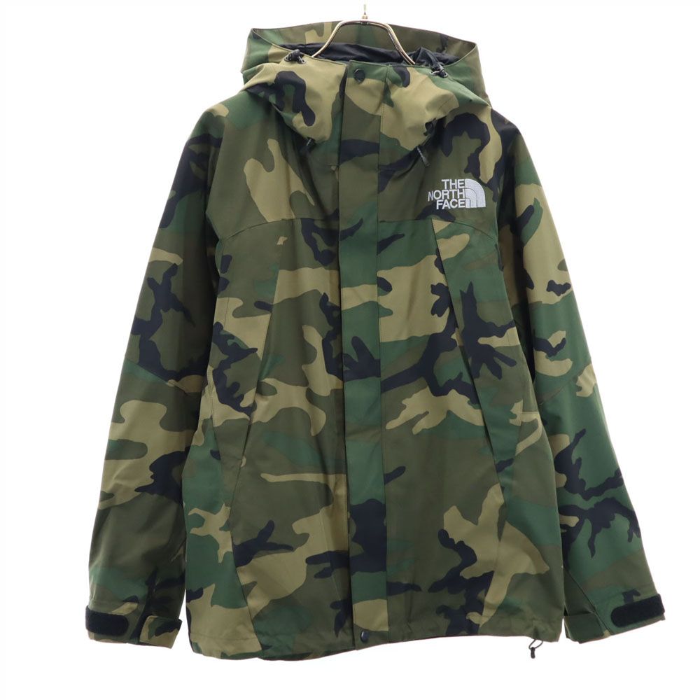 ノースフェイス NP15105 カモフラ柄 ゴアテックス マウンテンパーカー M カーキ THE NORTH FACE アウター GORE-TEX  迷彩 メンズ - メルカリ