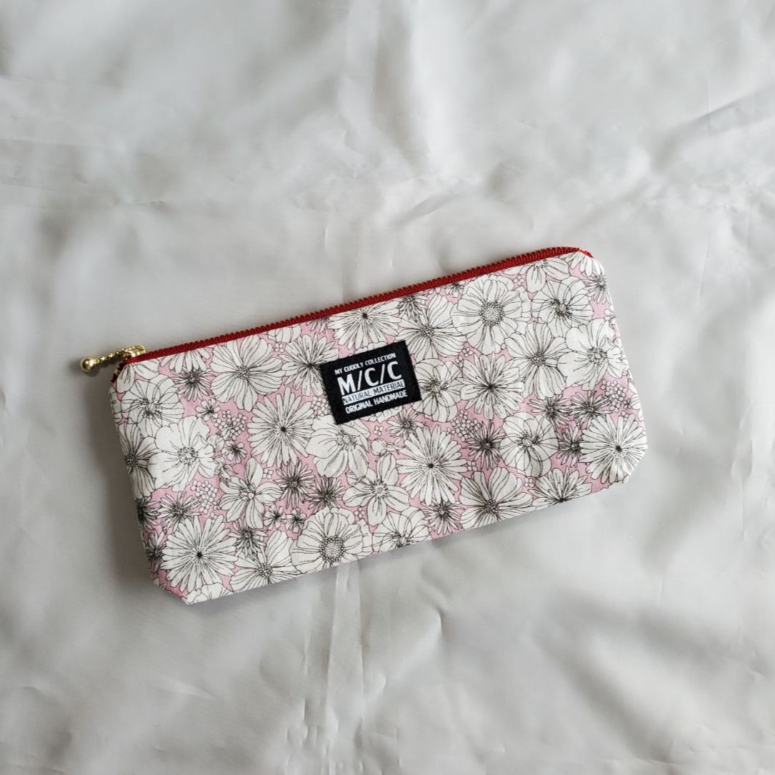 No.11 花柄 ペンケース ハンドメイド - メルカリ 