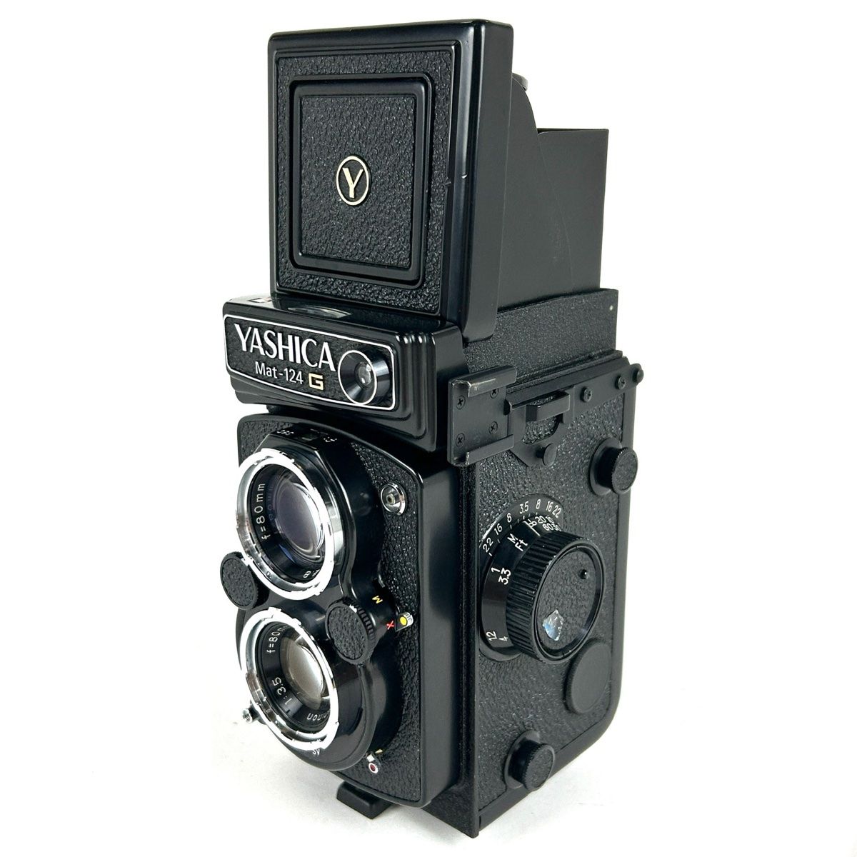 YASHICA ヤシカ 二眼レフ Mat-124G 露出計シャッタ動作確認済み | nate-hospital.com