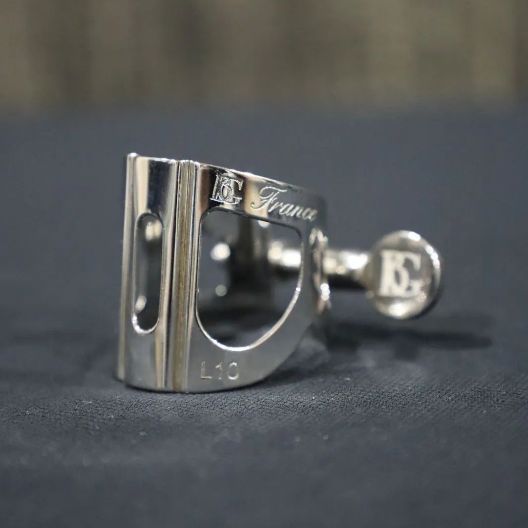 BG ligature Lemante Brass rhodium plated アルトサックス リガチャー ロジウムメッキ