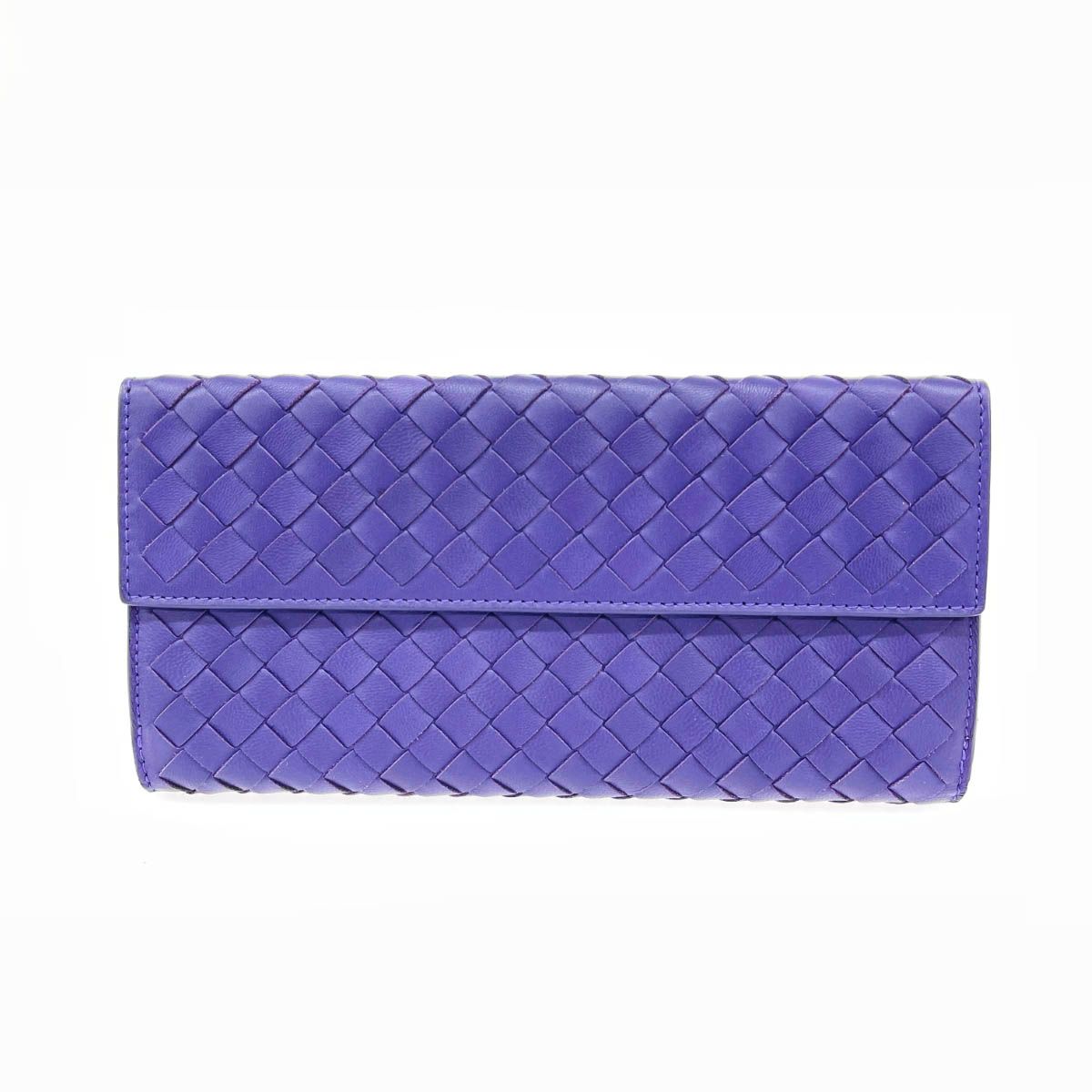 美品 BOTTEGA VENETA ボッテガヴェネタ イントレチャート 長財布 