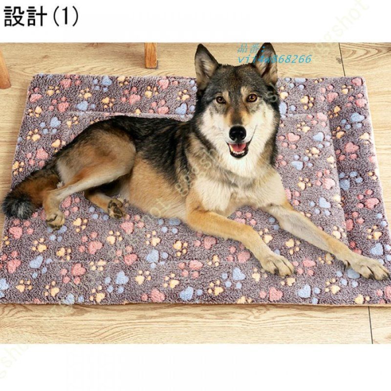 猫用マット 冬 冬用マット ペットマット クッション 冬 柔らかい おしゃれ 犬 猫 ふわふわ ペットベット ベッド 犬ケージマット 秋冬 高反発 オールシーズン用 vii4w868266
