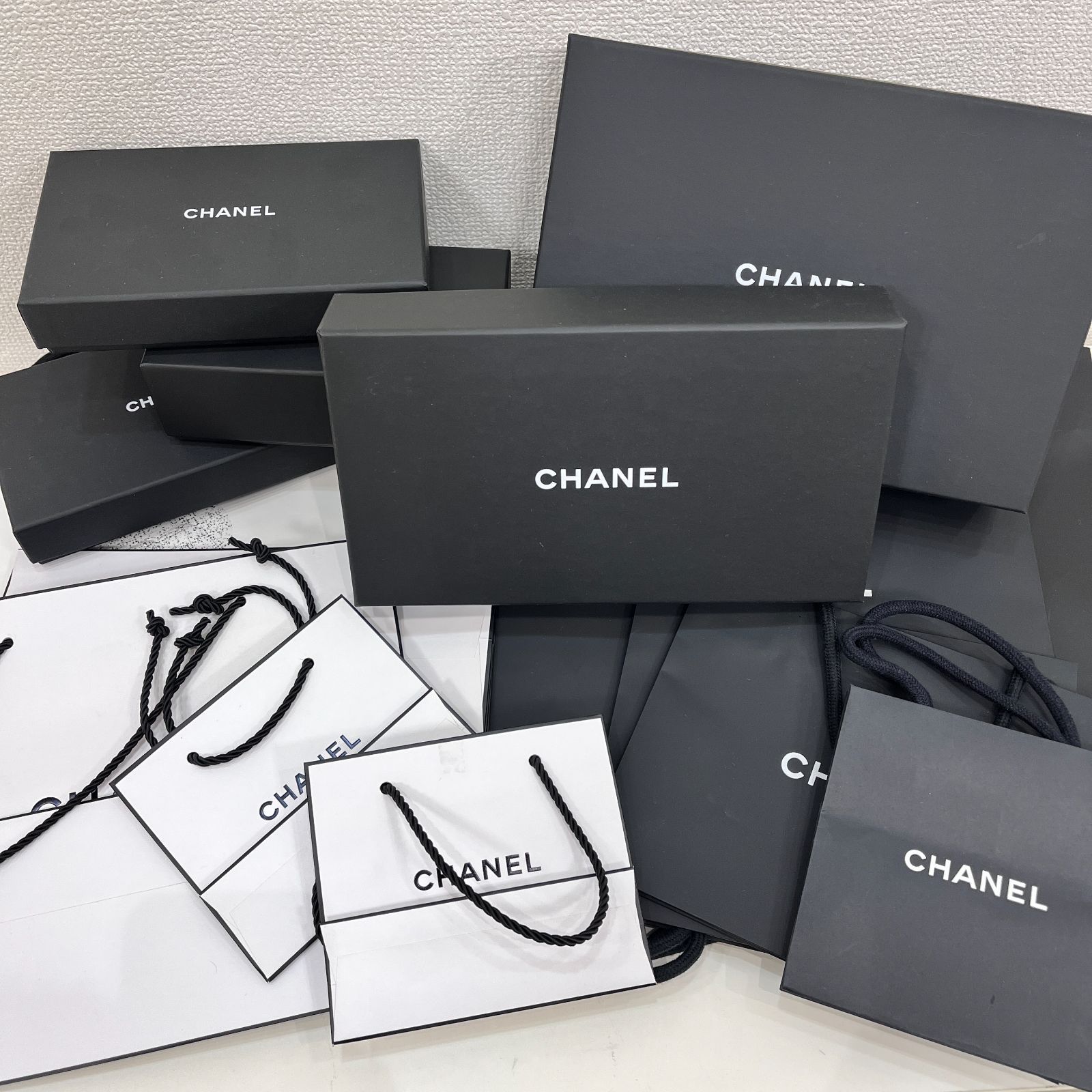CHANEL 空箱 紙袋 リボン 付属品 確認画像