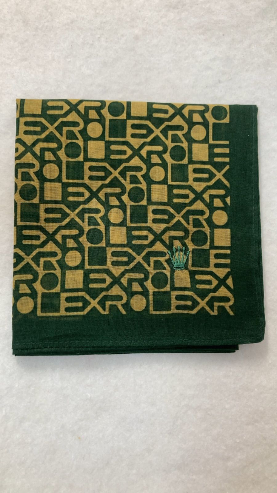 極美品>ロレックス ノベルティ ハンカチ - メルカリ
