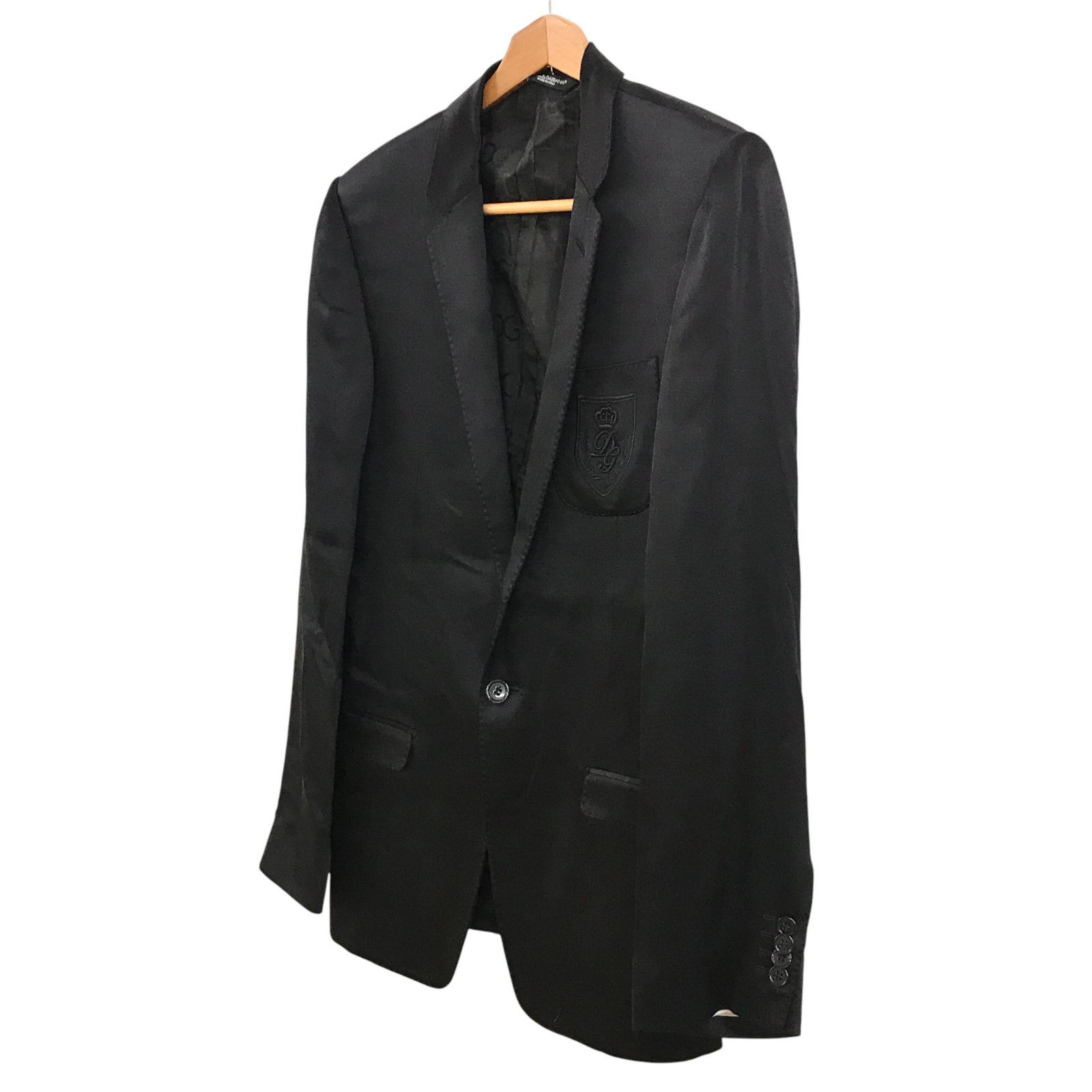 Z1557 ドルガバ DOLCE&GABBANA メンズ ジャケット テーラード シングル