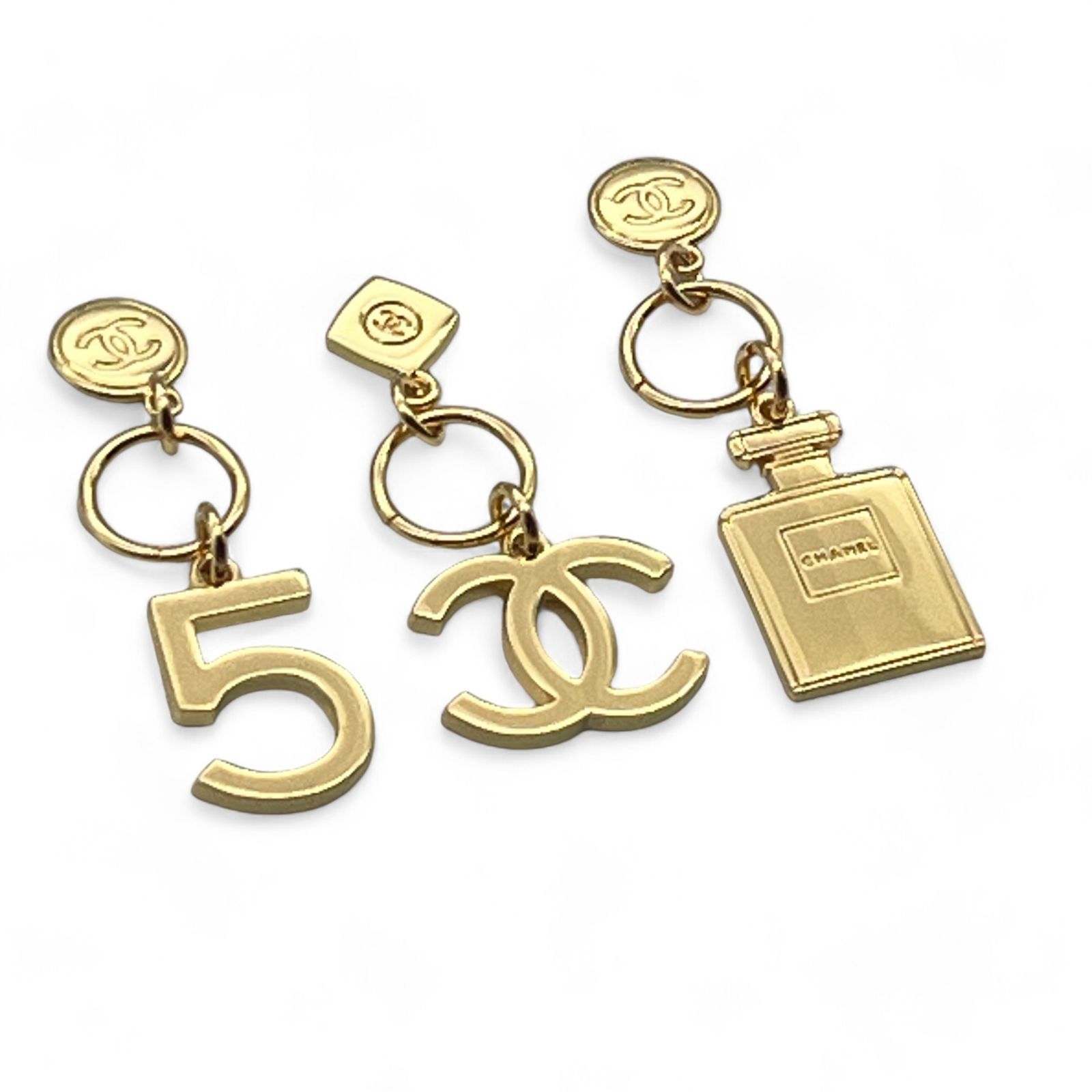 Chanel シャネル 2023 ホリデー ノベルティ チャーム 3個セット
