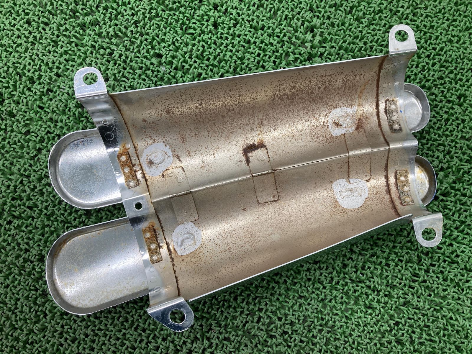 中古 ヤマハ 純正 バイク 部品 XV1900CUレイダー サイレンサーマフラー