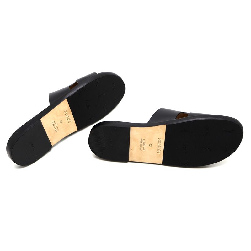 楠本質店/元住吉】未使用品 エルメス/HERMES イズミール サンダル #42