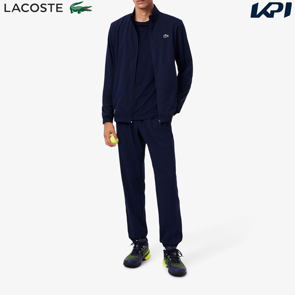 ラコステ LACOSTE テニスウェア メンズ ダニール メドベージェフ バックヨークプリントトラックスーツ WH4764-99-423 2025FW タオルキャンペーン対象