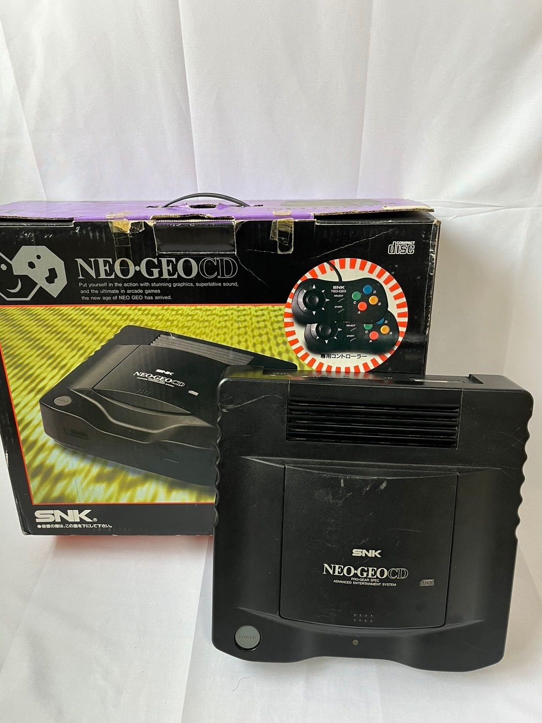 SNK NEO・GEO CD 本体 ネオジオCD CD-T01 - メルカリ