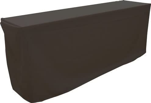 のれん工房 防炎 テーブルクロス 無地 イベント 展示会 説明会 125cm×320cm テーブルカバー 業務用 全14色 グレー 98103