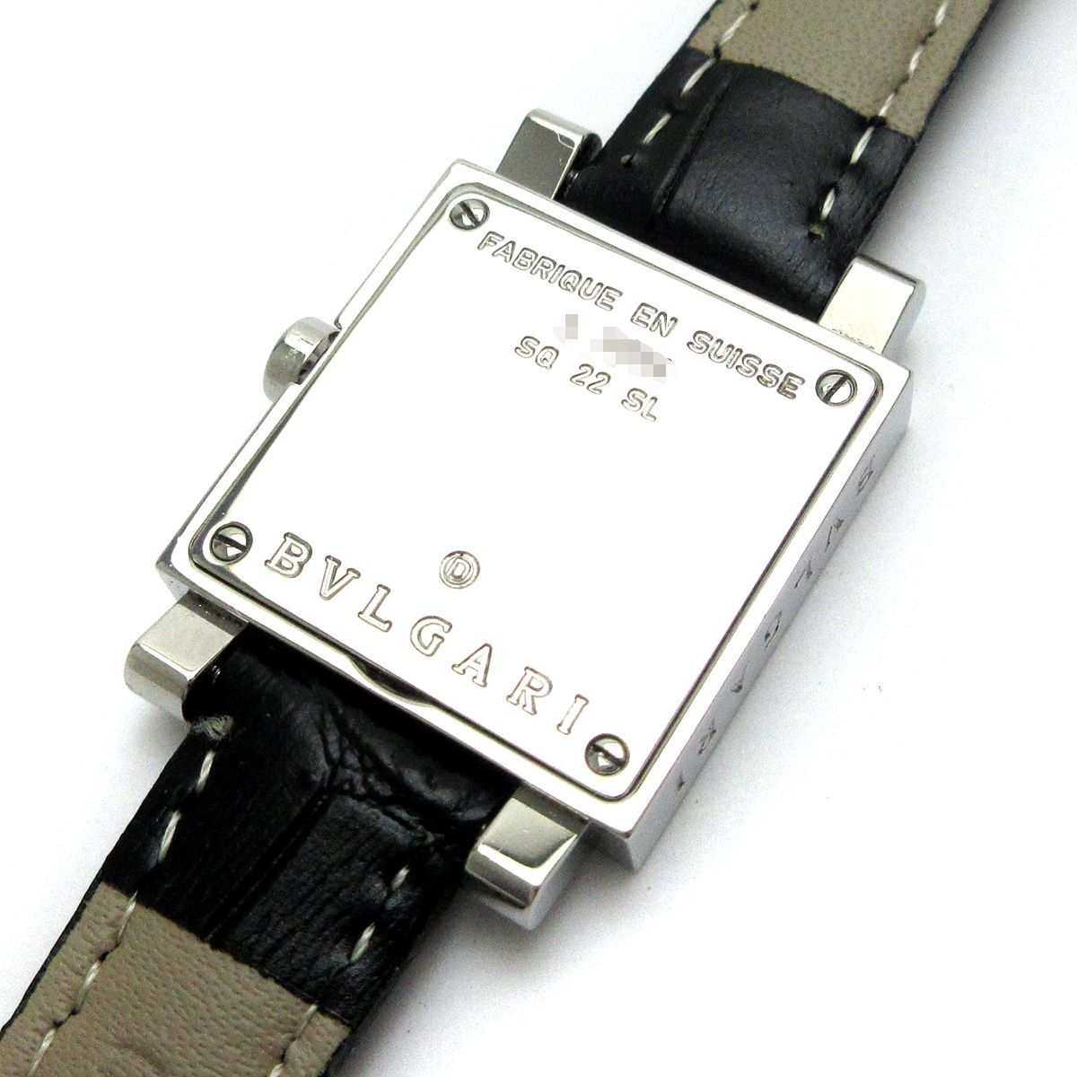 稼働品！ブルガリ♦︎ クアドラード♦︎レディース腕時計 ブルガリ クアドラード スネーク YG金無垢 レディース SQ221T