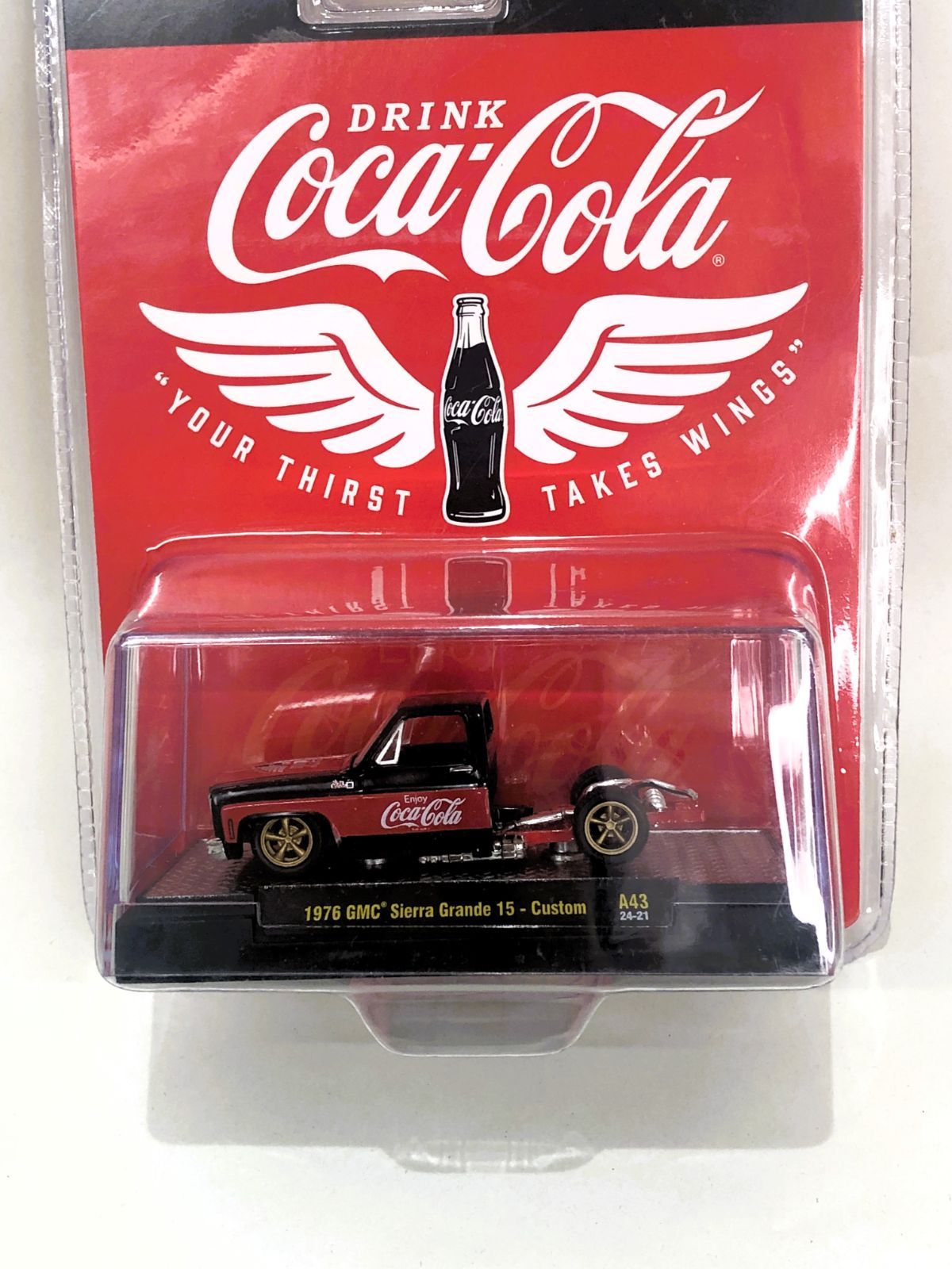 M2マシーン コカ・コーラ　1976 GMC Sierra Grande 15 2024 M2 Coca Cola 1976 GMC Sierra Grande 15 Custom 🔥🔥 | eBay