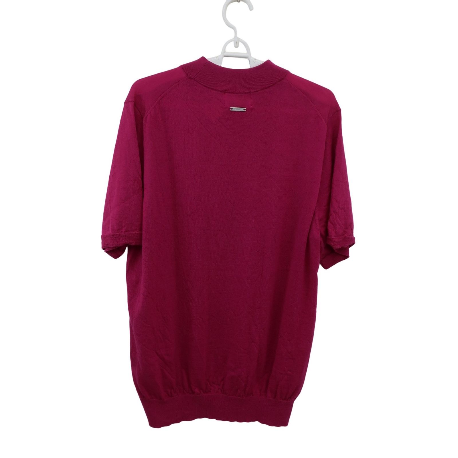 マスターバニー　半袖ニット ドット半袖ハイネックカットソー | MASTER BUNNY EDITION