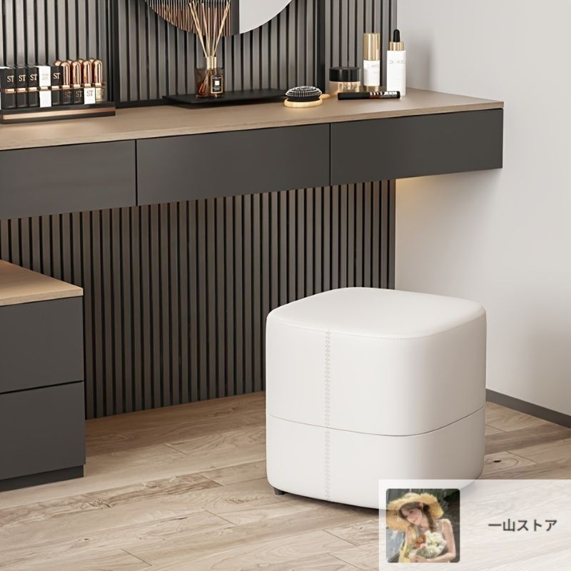 ♡ドレッサー♡ 北欧風　レトロ　ブラウン　コンパクト　おしゃれ　スツール別売り Amazon｜ドレッサー 北欧風 鏡台 オシャレ コンパクトお姫系 LED