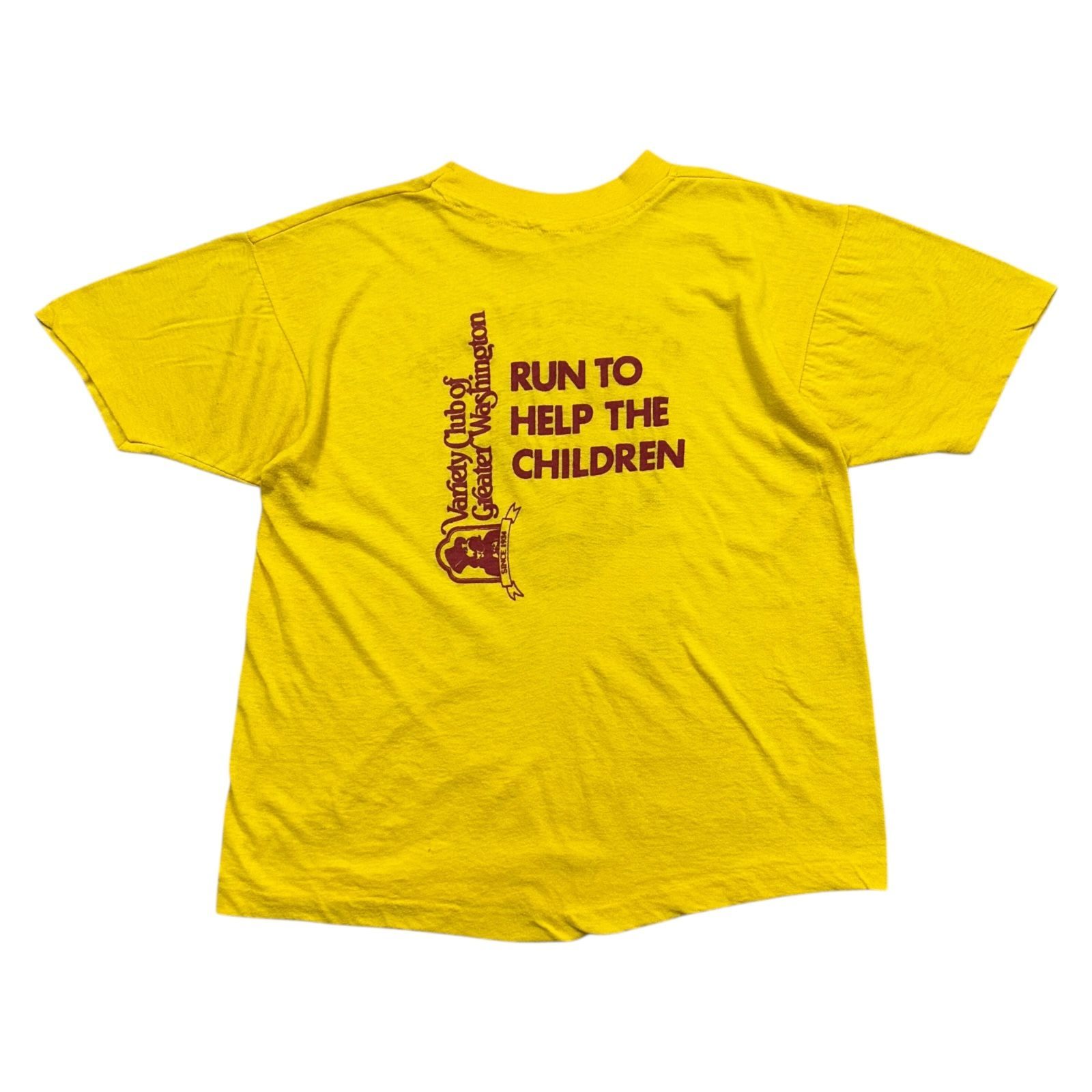 80s NFL ワシントン レッドスキンズ ラン 1987 Tシャツ サイズ L