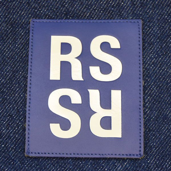 RAF SIMONS ラフシモンズ 2021AW RSロゴオーバーサイズデニムシャツ