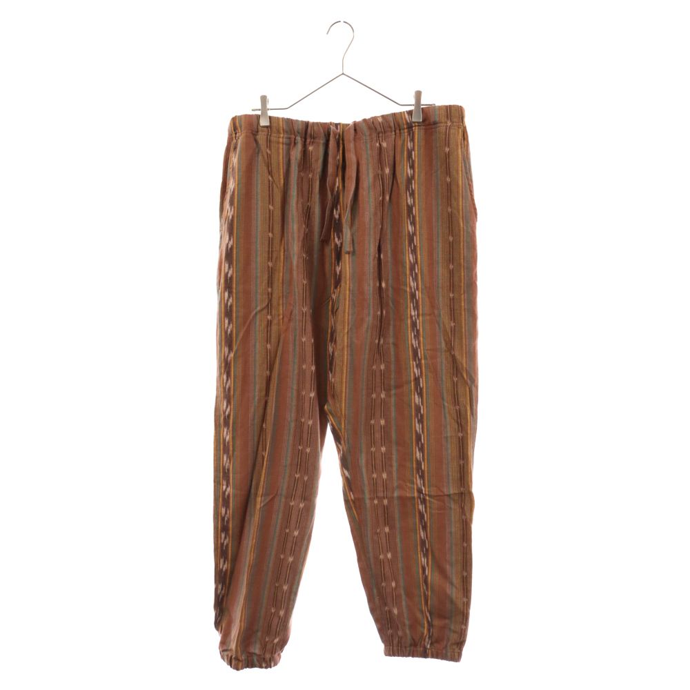 SOUTH2 WEST8 (サウス2ウエスト8) S2W8 String Slack Pant Ikat イカット柄 ストライプ ストリング スラック  イージーパンツ ブラウン - メルカリ