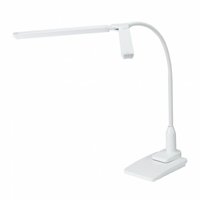 YAZAWA ヤザワコーポレーション LED2灯クランプスタンドライト調光機能付き SDCCL13D01WH