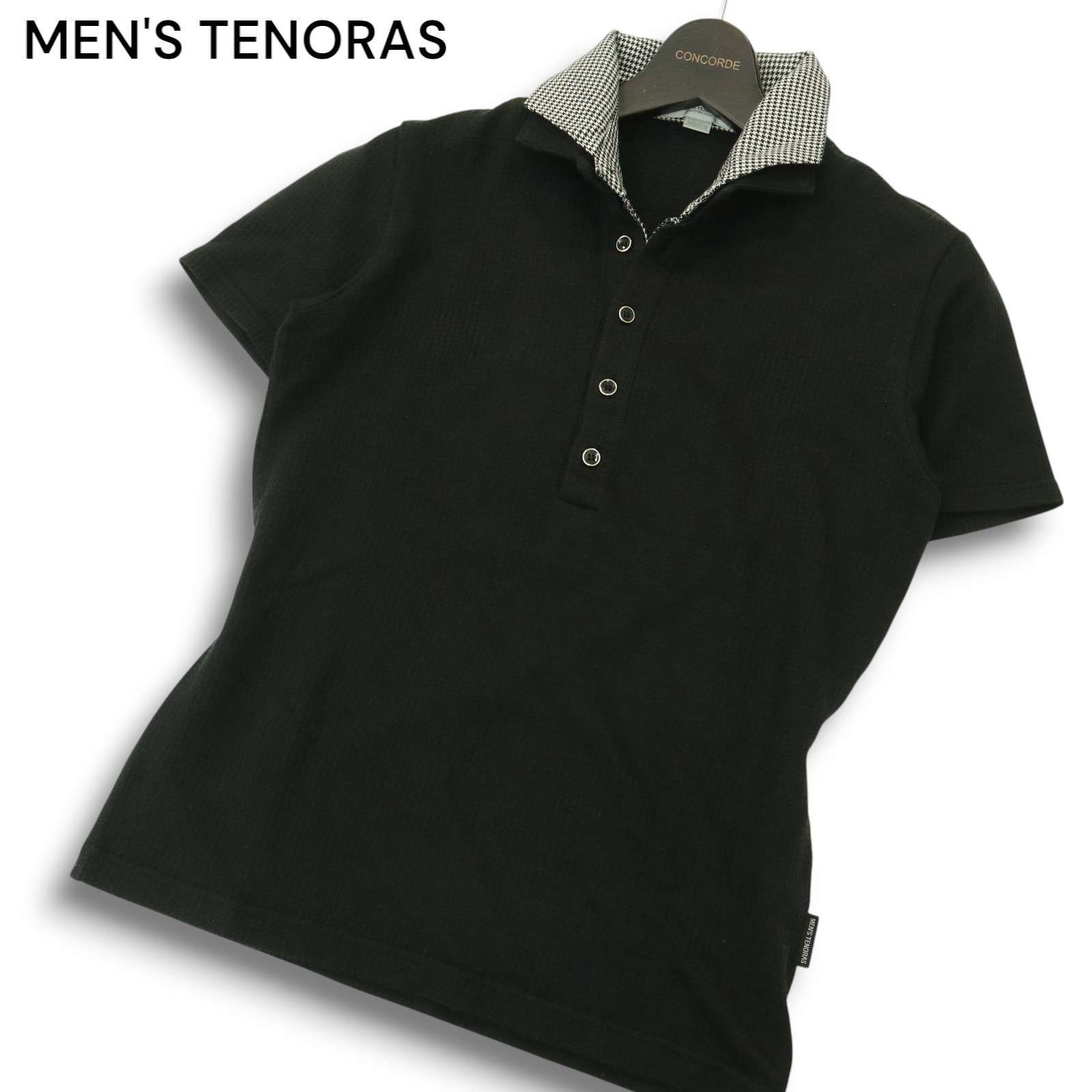 MEN'S TENORAS メンズティノラス 春夏 千鳥柄 二重襟☆ 半袖