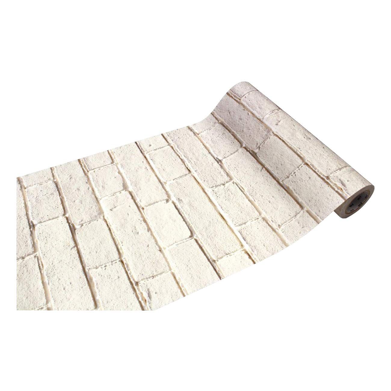 【数量限定】カモ井加工紙 mt CASA FLEECE 白レンガ MTCAF2337 230mm×5m