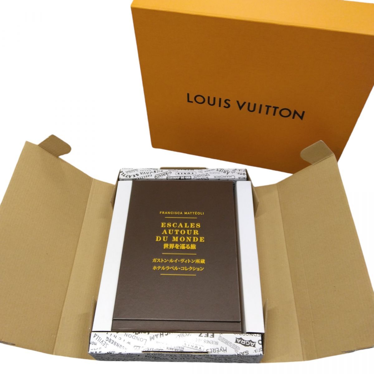 LOUISE VUITTON LV ルイヴィトン ガストン・ルイ・ヴィトン所蔵 ホテルラベル・コレクション 【C22】