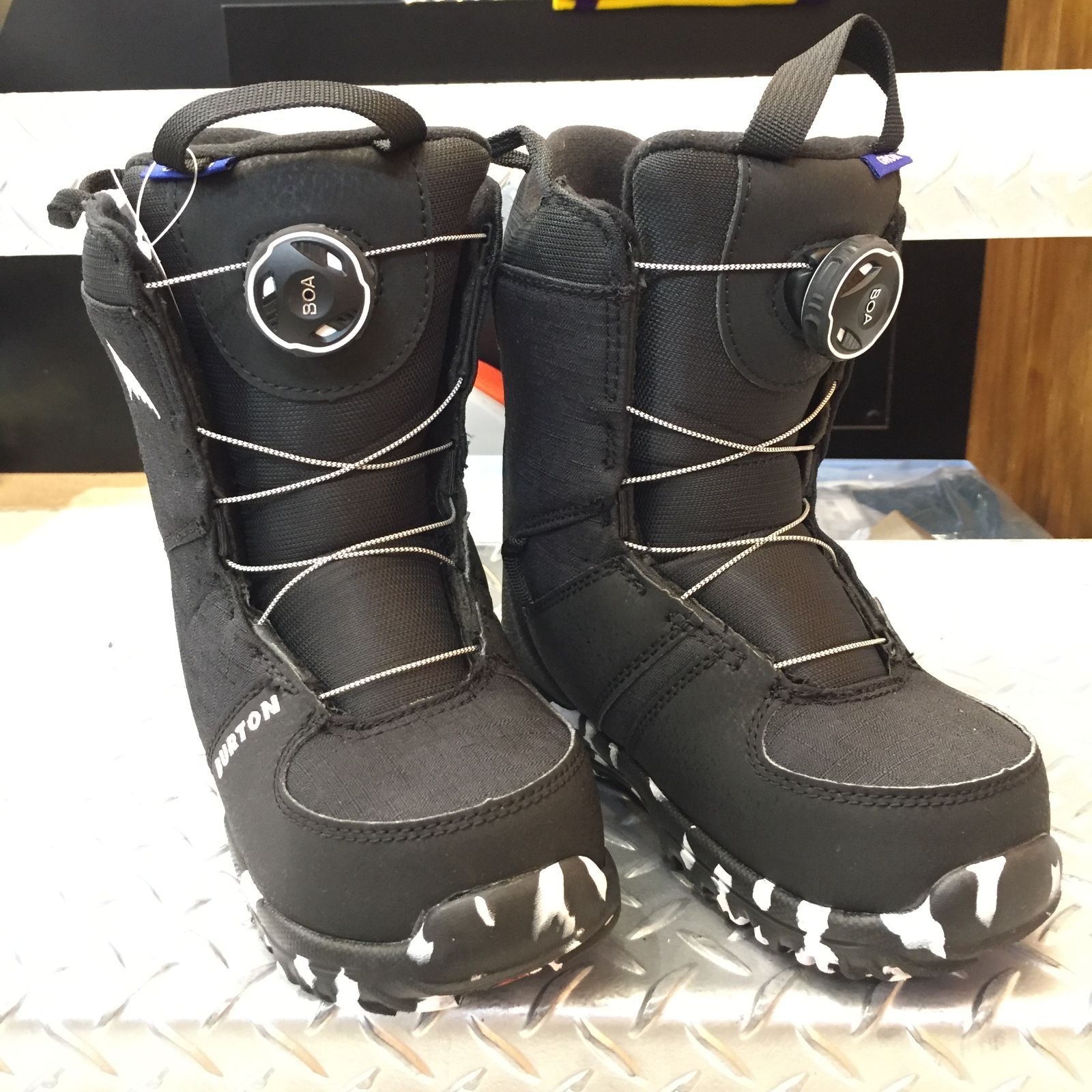  ムラスポ バートンBURTON GROM グロム キッズ ジュニア スノーボードブーツ 20.5 cm 品 B-20.5-1 ブーツ(子ども用) スノーボード