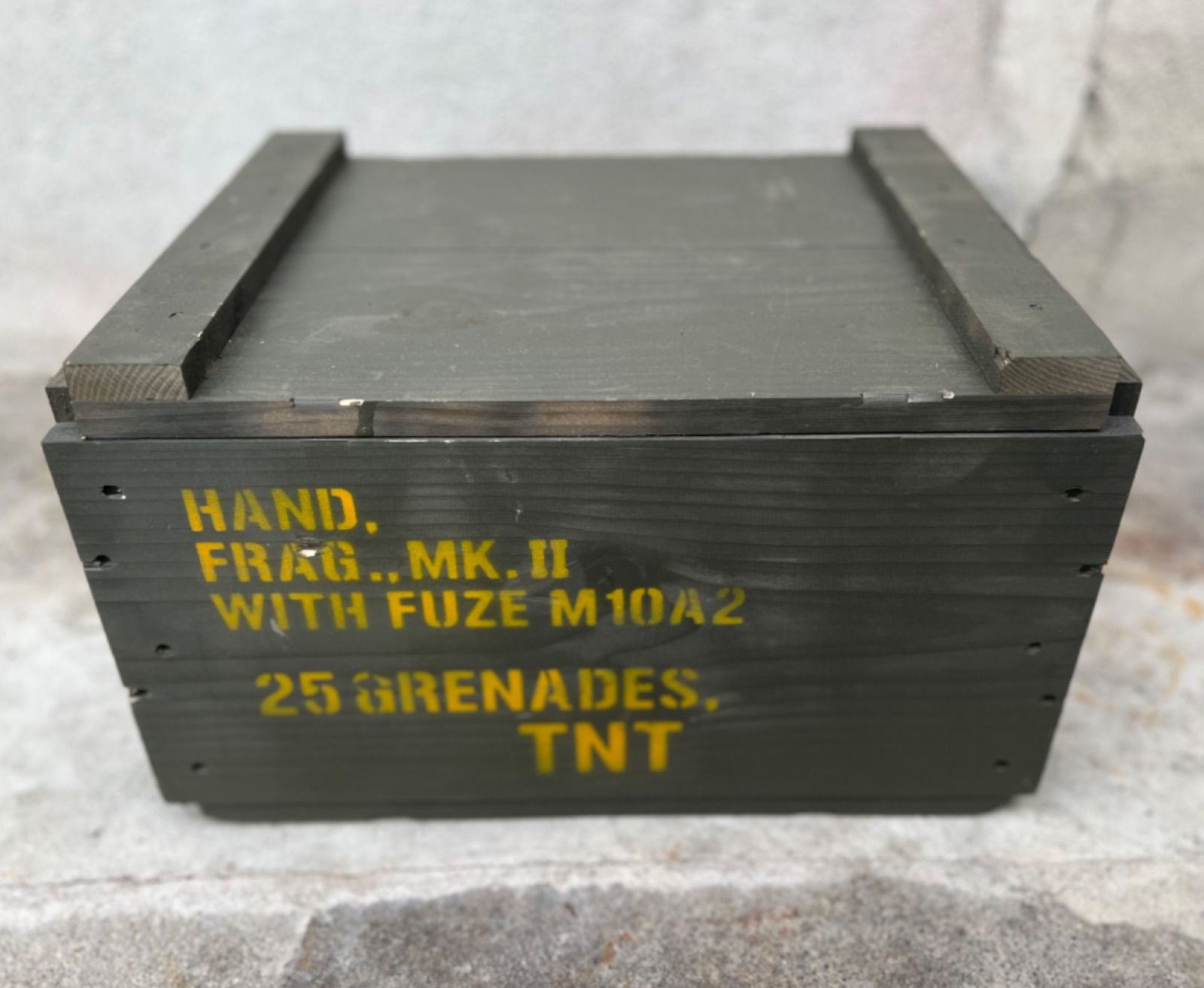 陸自 弾薬箱 塗装済品