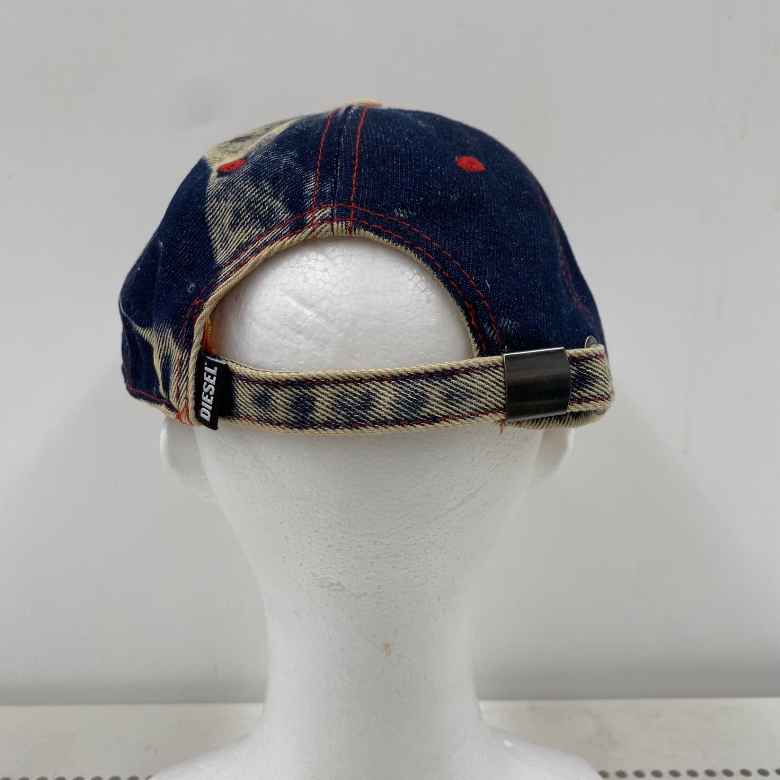 74.DIESEL C-SEYMON ダメージ加工 デニムキャップ【併売品】 - メルカリ